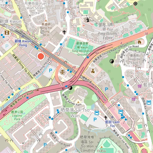 LA Fitness HK位置地圖