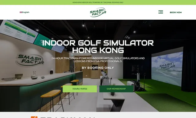 SMASH FACTOR HK Indoor Golf