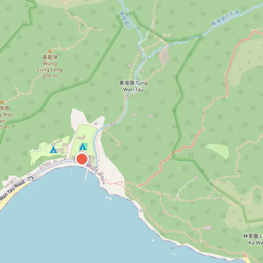 HKPA Camp 香港遊樂場協會 營舍部位置地圖
