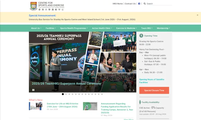 HKU - Centre for Sports and Exercise