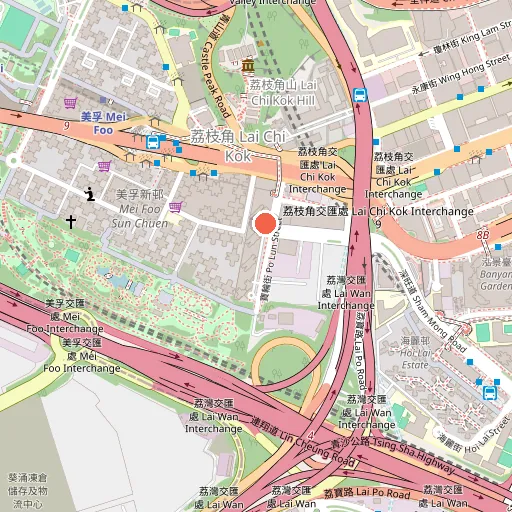 Snap Fitness Mei Foo位置地圖