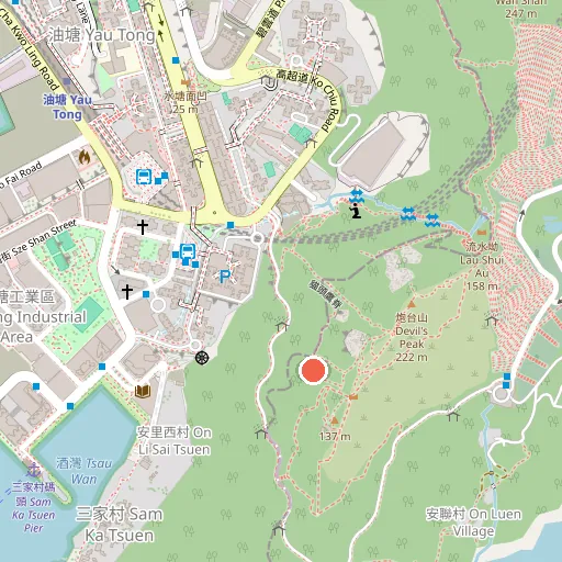 至尊迷你倉 油塘分店位置地圖