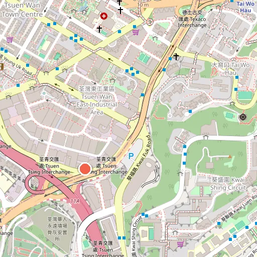 信譽搬屋物流有限公司位置地圖