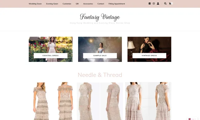 Fantasy Vintage Bridals