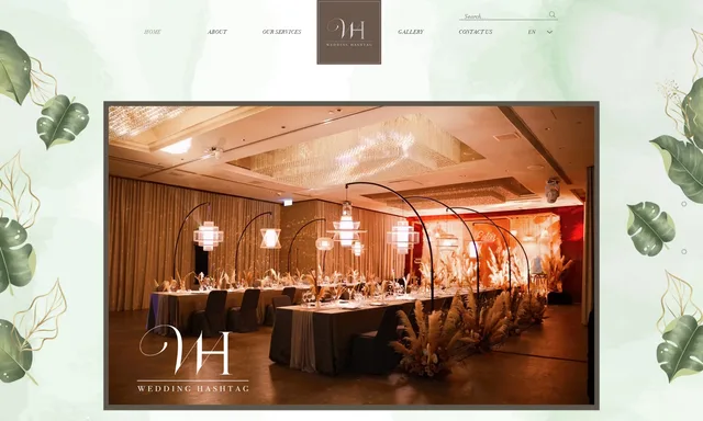 Wedding Hashtag Production