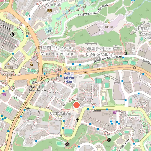 BannerSHOP Tsuen Wan 荃灣分店位置地圖