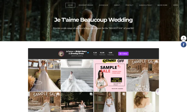 JeTaime Beaucoup Wedding Service