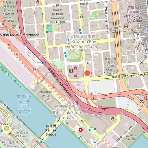 Expeditors位置地圖