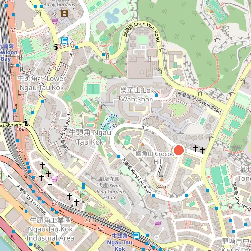 香港華人基督教聯會廣蔭頣養院-綜合安老服務位置地圖