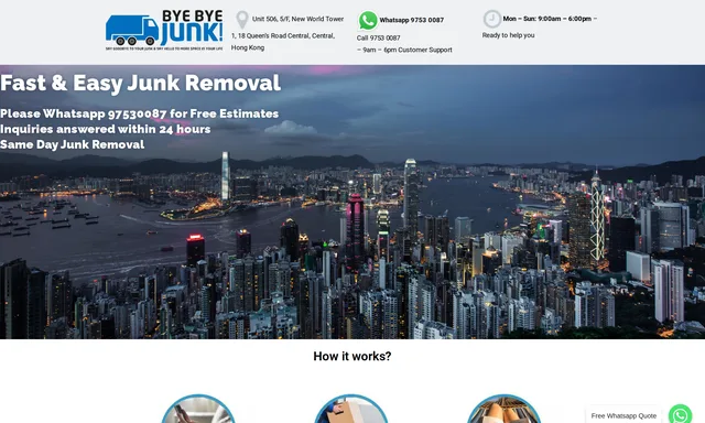 Bye Bye Junk HK