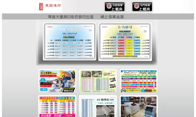 屯門星圖影印