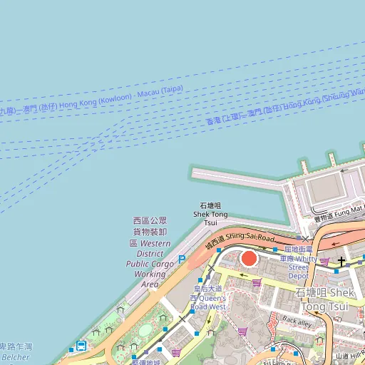 e多迷你倉出租 (西環倉庫) Extra Space Storage Sai Wan (Self Storage)位置地圖