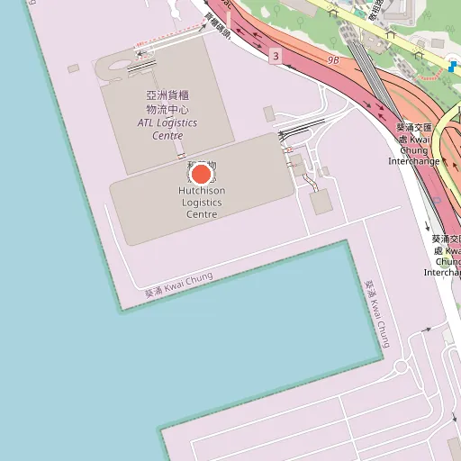 香港四號貨櫃碼頭位置地圖