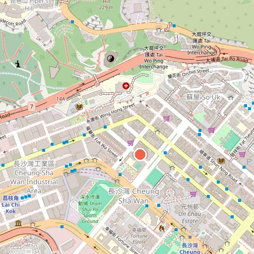 薈耆頤養院位置地圖