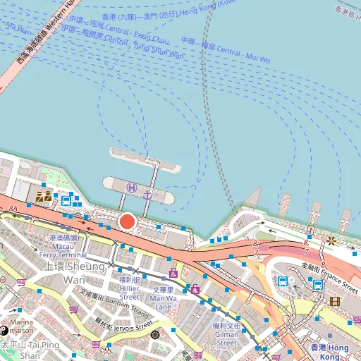 Shun Tak Hong Kong Ferry Terminal