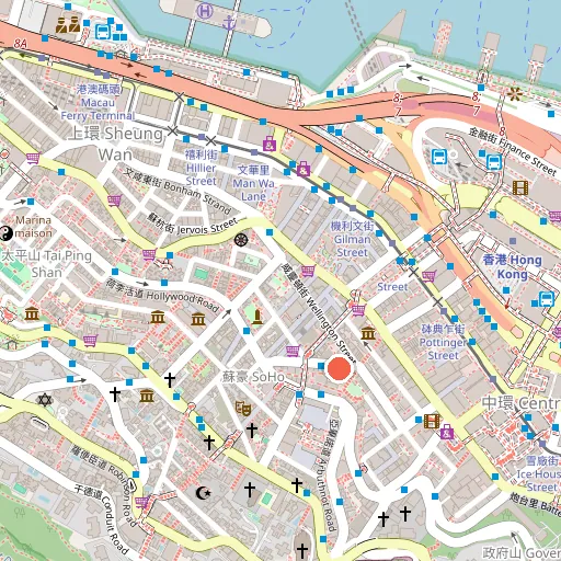 La Place位置地圖