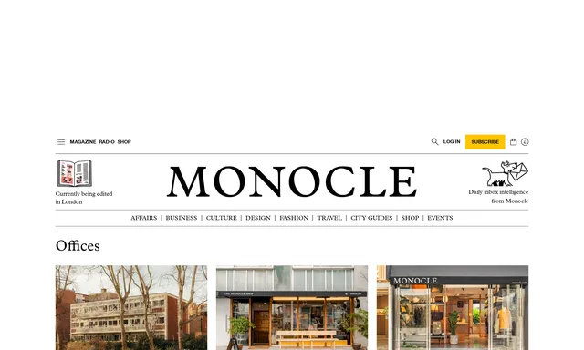 The Monocle Shop, Hong Kong