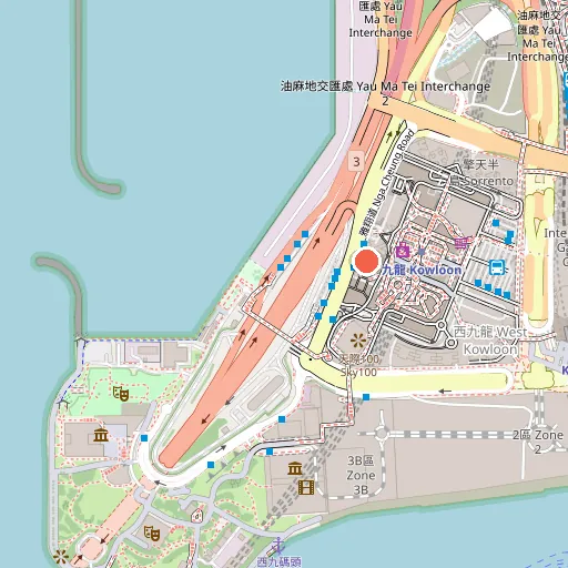 Moncler 香港圓方店位置地圖