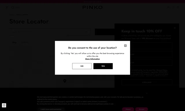PINKO Store Hongkong Hennessy Road