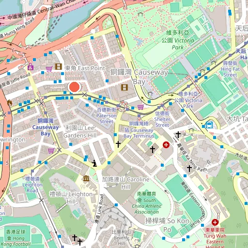 Longchamp位置地圖