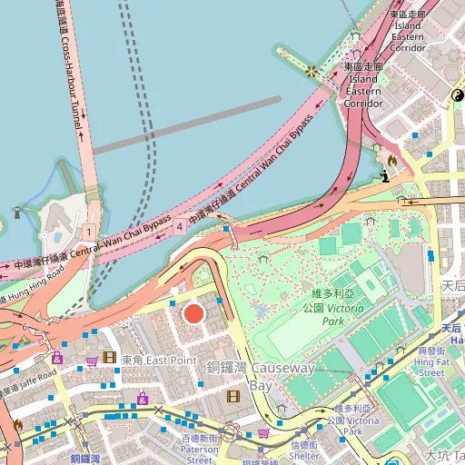 JUICE Causeway Bay位置地圖