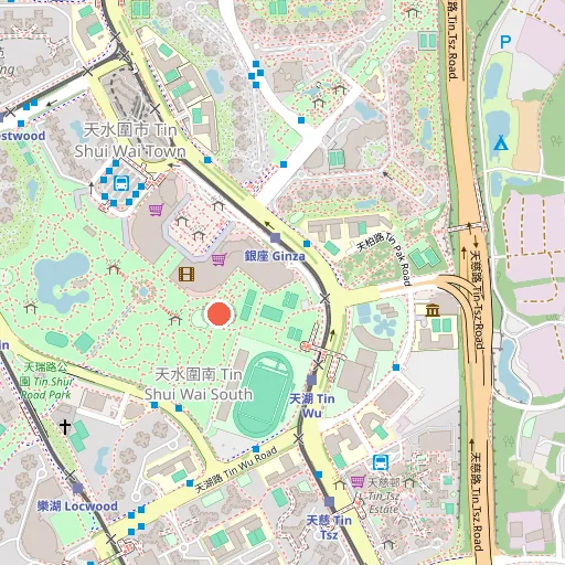 天水圍公園遊樂場位置地圖