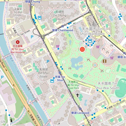 天水圍公園搖控車場位置地圖