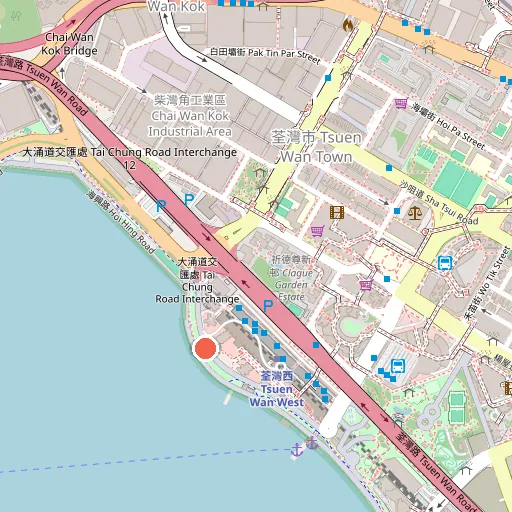 荃灣海濱走廊〜