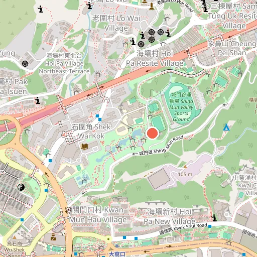 城門谷公園位置地圖