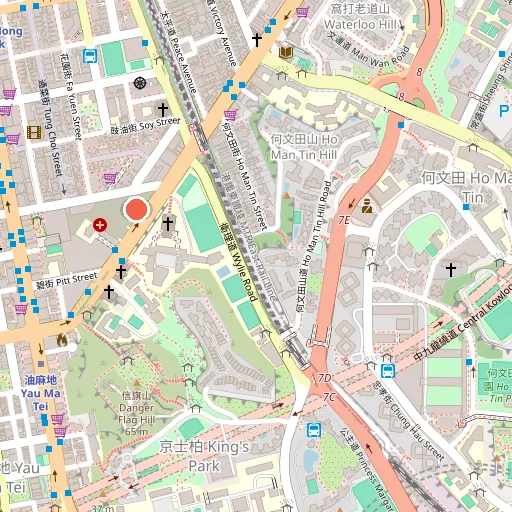 東華三院文物館位置地圖