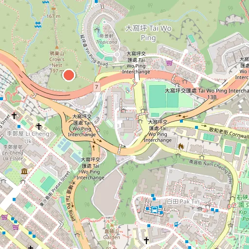 龍翔道位置地圖