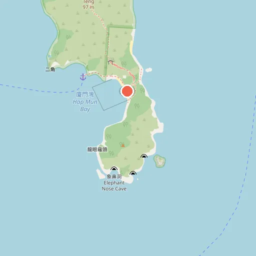 廈門灣泳灘位置地圖