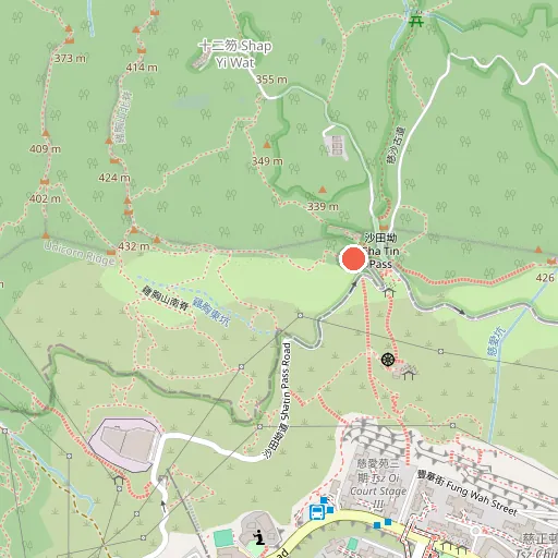 麥理浩徑第五段，獅子山郊野公園入口
