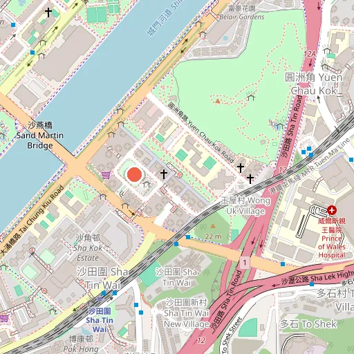 沙田單車公園孖橋