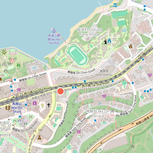 馬鞍山郊野公園吊手崖