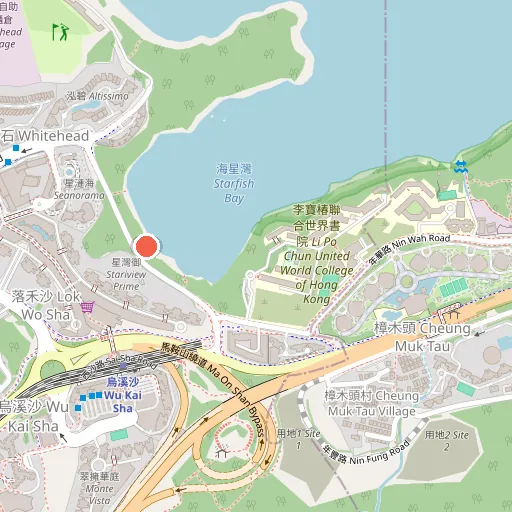白石沙灘