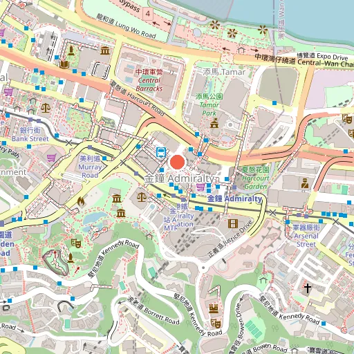 Ocean Park 海洋公園位置地圖