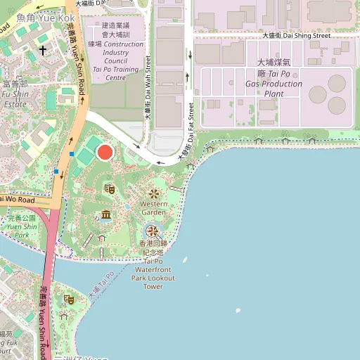 大埔海濱公園@模型船水池