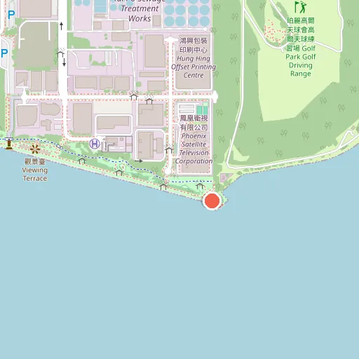 海濱公園盡頭