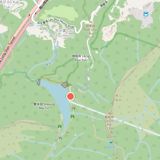 流水響水塘