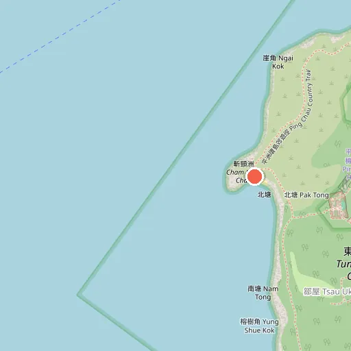 東平洲海岸公園位置地圖
