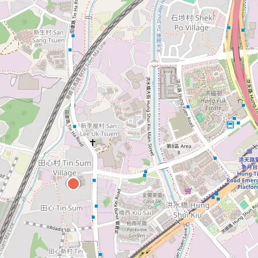 洪水橋田廈路