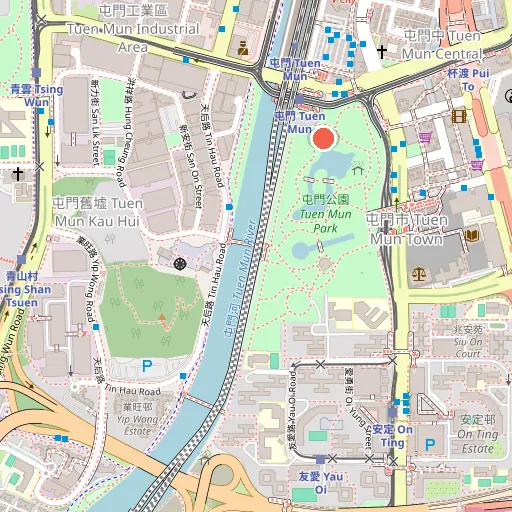 屯門公園模型船水池