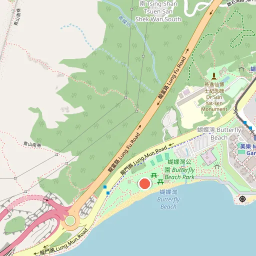 Butterfly Beach,tsuen Mun