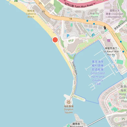 Golden Beach位置地圖