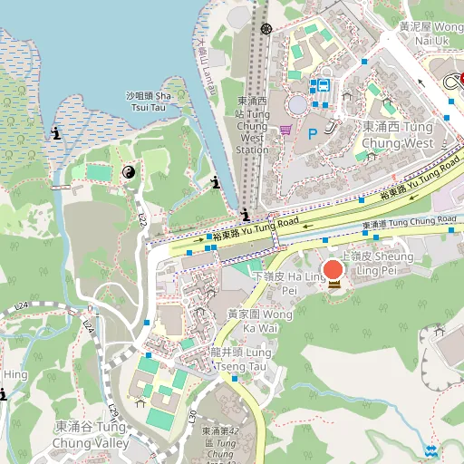 Tung Chung Fort位置地圖