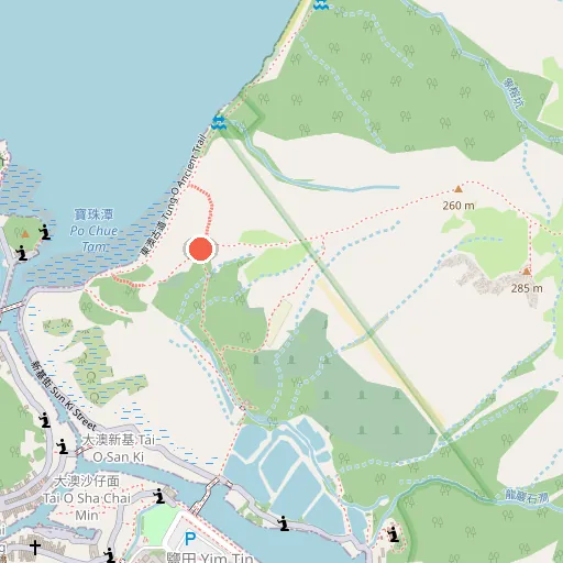 嶼北界碑位置地圖