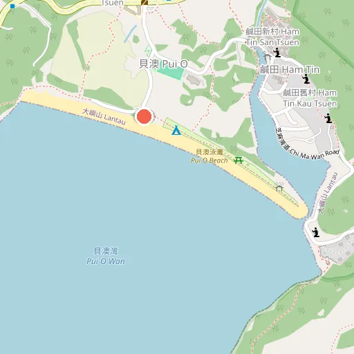 Treasure Island Beach Club位置地圖