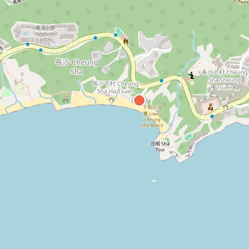 下長沙沙灘