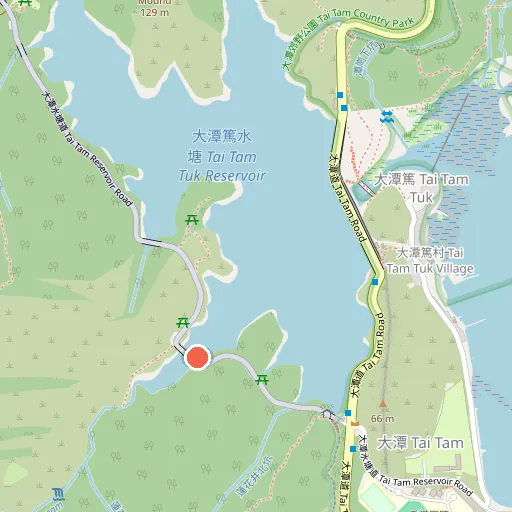 大潭篤水塘位置地圖